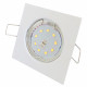SMD LED Einbaustrahler Tom / 230Volt / 3Watt / 250Lumen / Eckig