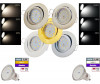 SMD LED Einbauspot Timo / 3 - Stufen Dimmbar per Lichtschalter / 230Volt / 5W