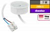LED Einbauleuchte Marina / 230V / 7W / STEP DIMMBAR / ET = 32mm / IP44