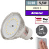 SMD LED Leuchtmittel 230Volt - 5Watt - Step dimmbar - Neutralweiss