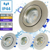 LED Bad Einbauspot Marina / DIMMBAR / 7W / Ø=83mm / IP44 / Rostfrei / 450Lumen
