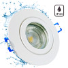 LED Bad Einbauspot Marina / DIMMBAR / 7W / Ø=83mm / IP44 / Rostfrei / 450Lumen