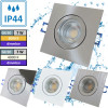 7W LED Bad Einbaustrahler Marin 230 Volt / Dimmbar / IP44 / 450 Lumen