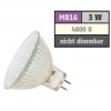 12Volt LED Einbaustrahler Tomas | 3Watt | Gu5.3 Sockel | MR16 Fassung | Mit LED Transformator