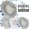IP44 | SMD LED Einbauleuchten Marina | 9Watt | 230Volt | Rund