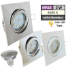 12Volt LED Einbaustrahler Dario | 5Watt | Gu5.3 Sockel | MR16 Fassung | Mit LED Transformator