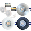 85mm IP44 MCOB LED Bad Einbauspots | 230V | 5W | Loch = 60 - 70mm | Schraubadapter