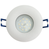 85mm IP44 LED Bad Einbauspots | 230V | 7W | Loch = 60 - 70mm | Schraubadapter
