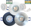 85mm IP44 MCOB LED Bad Einbauspots | 230V | 5W | Loch = 60 - 70mm | STEP-DIMMBAR