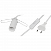 LAMPENFASSUNG E14 mit 1,5M KABEL, SCHALTER UND EUROSTECKER