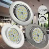 Flacher SMD LED Einbaustrahler Tomas | 230V | 5W | STEP DIMMBAR | ET=30mm