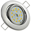 Flacher SMD LED Einbaustrahler Tomas | 230V | 7Watt | DIMMBAR | ET=30mm