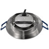LED Einbauleuchte - 230V - 4.5W - Silber - Step dimmbar - Ø=90x25mm