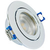 5er Set = 12Volt Bad Einbaustrahler Marina | IP44 | 5W | MCOB LED | inklusive LED Trafo 30Watt