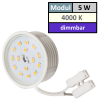 85mm IP44 LED Bad Einbauspots | 230V | 5W | Loch = 60 - 70mm | DIMMBAR