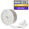 85mm IP44 LED Bad Einbauspots | 230V | 5W | Loch = 60 - 70mm | DIMMBAR