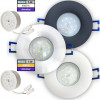 85mm IP44 LED Bad Einbauspots | 230V | 5W | Loch = 60 - 70mm | DIMMBAR