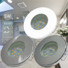 IP65 | SMD LED Einbauleuchten Aqua65 | 5Watt | 230Volt | Rund