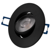 LED Einbauleuchte - 230V - 4.5W - Schwarz - CCT 3000-4000-6000k