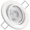 12Volt MCOB LED Einbaustrahler Tomas | 5Watt | Gu5.3 Sockel | MR16 Fassung | Mit LED Trafo
