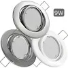 9 Watt LED Einbaustrahler Tomas | 900 Lumen | 230Volt | Gu10 Fassung | IP20