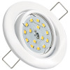 12Volt LED Einbaustrahler Tomas | 5Watt | Gu5.3 Sockel | MR16 Fassung | Mit LED Transformator