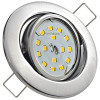 12Volt LED Einbaustrahler Tomas | 5Watt | Gu5.3 Sockel | MR16 Fassung | Mit LED Transformator