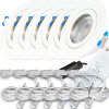 12V LED Einbaustrahler Set Marina IP44 6er Set 5W GU5.3 MR16 120cm AMP Kabel inkl. Trafo