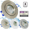 12Volt Bad Einbaustrahler Marina / IP44 / 5W / MCOB LED / Rund / inklusive LED Trafo