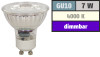 230Volt / Decken- Einbauspot Tomas / 7Watt / LED Leuchtmittel / Gu10 / Stufenlos DIMMBAR