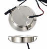 3er Set / Flache LED Einbauspots Lina / 12Volt / 3W/ LED Trafo / 230V Netzkabel mit Schnurschalter
