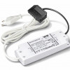 4er Set / Flache LED Einbauspots Milena / 12Volt / 3W / Kabelbaum / Stecker/ Verteilerleiste / LED Trafo vormontiert