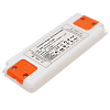 4er Set Flache LED Möbel Einbauspots Lina 12V - 3W - mit Dimmer und Fernbedienung
