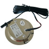 5 Stück - Flache LED Möbel Einbauleuchte Milena 12V - 3W - Mit LED Trafo, Verteiler und 230V Zuleitung