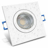 5W LED Bad Einbaustrahler Marin | 12V | IP44 | Eckig | Klares Schutzglas | Ohne Transformator