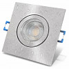 5W LED Bad Einbaustrahler Marin 230 Volt / 90 x 90 mm / IP44 / Quadratisch / 400 Lumen