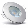 7W LED Bad Einbauleuchte 230V / Dimmbar / IP65 / 550Lumen / Warmweiss
