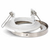 7W LED Bad Einbauleuchte 230V / Dimmbar / IP65 / 550Lumen / Warmweiss