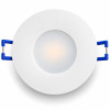 85mm IP44 LED Bad Einbauspots | 230V | 5W | Loch = 60 - 70mm | Milchglas