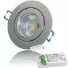 12Volt Bad Einbaustrahler Marina / IP44 / 3W / MCOB LED / Rund / inklusive LED Trafo