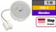 LED-Modul, 5Watt, 400 Lumen, 230Volt, Step dimmbar, Warmweiß, 3000Kelvin
