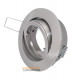 Decken Einbaustrahler Timo 230Volt - Ohne Leuchtmittel mit Gu10 Strom Fassung - Farbe Edelstahl gebürstet