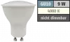 9 Watt LED Einbaustrahler Dario | 900 Lumen | 230Volt | Gu10 Fassung | IP20