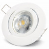 Decken Einbauleuchte Timo / 230V / 5W=50W COB LED / Aluminium / Schwenkbar / Rostfrei