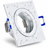 Eckiger Bad Einbaustrahler Marin / 230Volt / IP44 / Ohne LED Leuchtmittel
