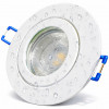 Flache 5W LED Bad Einbauleuchte Marina 230V / IP44 / LED Modul / STEP DIMMBAR