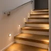 Flacher SMD LED Bodeneinbauspot 12V 0.5W für Korkböden, Laminat, Parkett, Fliesen usw. Begehbar - IP67