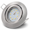 Flacher SMD LED Einbaustrahler Timo / 220Volt / 7Watt LED Lampenmodul / ET=32mm