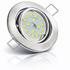 Flacher SMD LED Einbaustrahler Tomas | 230V | 5W | STEP DIMMBAR | ET=30mm