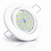 Flacher SMD LED Einbaustrahler Tomas | 230V | 5W | STEP DIMMBAR | ET=30mm